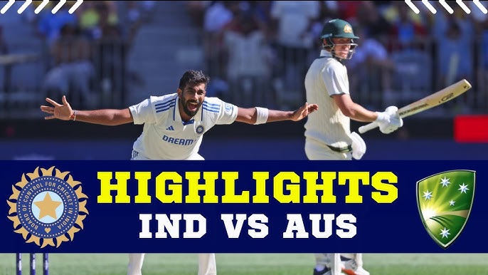 IND vs AUS First Test Day 1: Jasprit Bumrah’s Magic Sets the Tone for a Thrilling Match